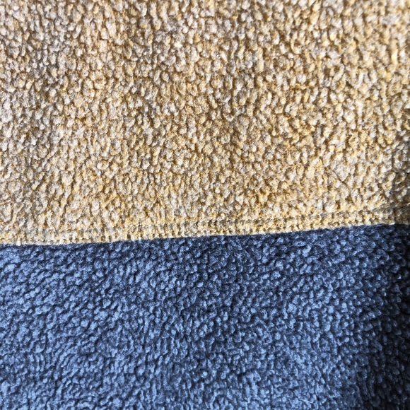 Intimately Free People Blue Monday Fleece Pullover Sweatshirt Colorblock Dolman - Picture 6 of 14